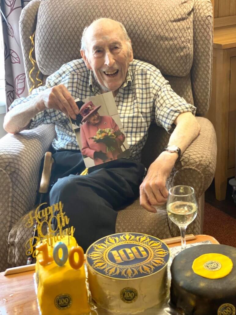 Chollacott houses Peter turns 100!