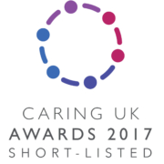 Caring Uk Awards logo