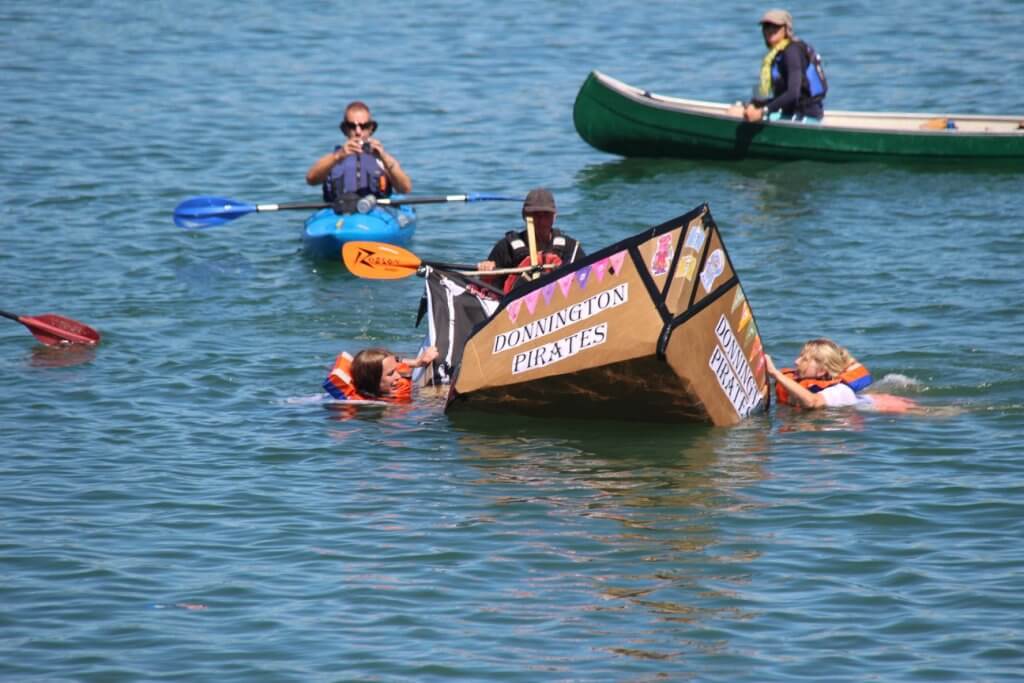 Cardboard Boat Race - Westward Ho!