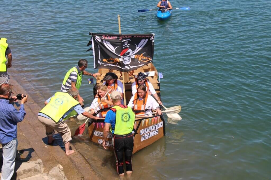 Cardboard Boat Race - Westward Ho!