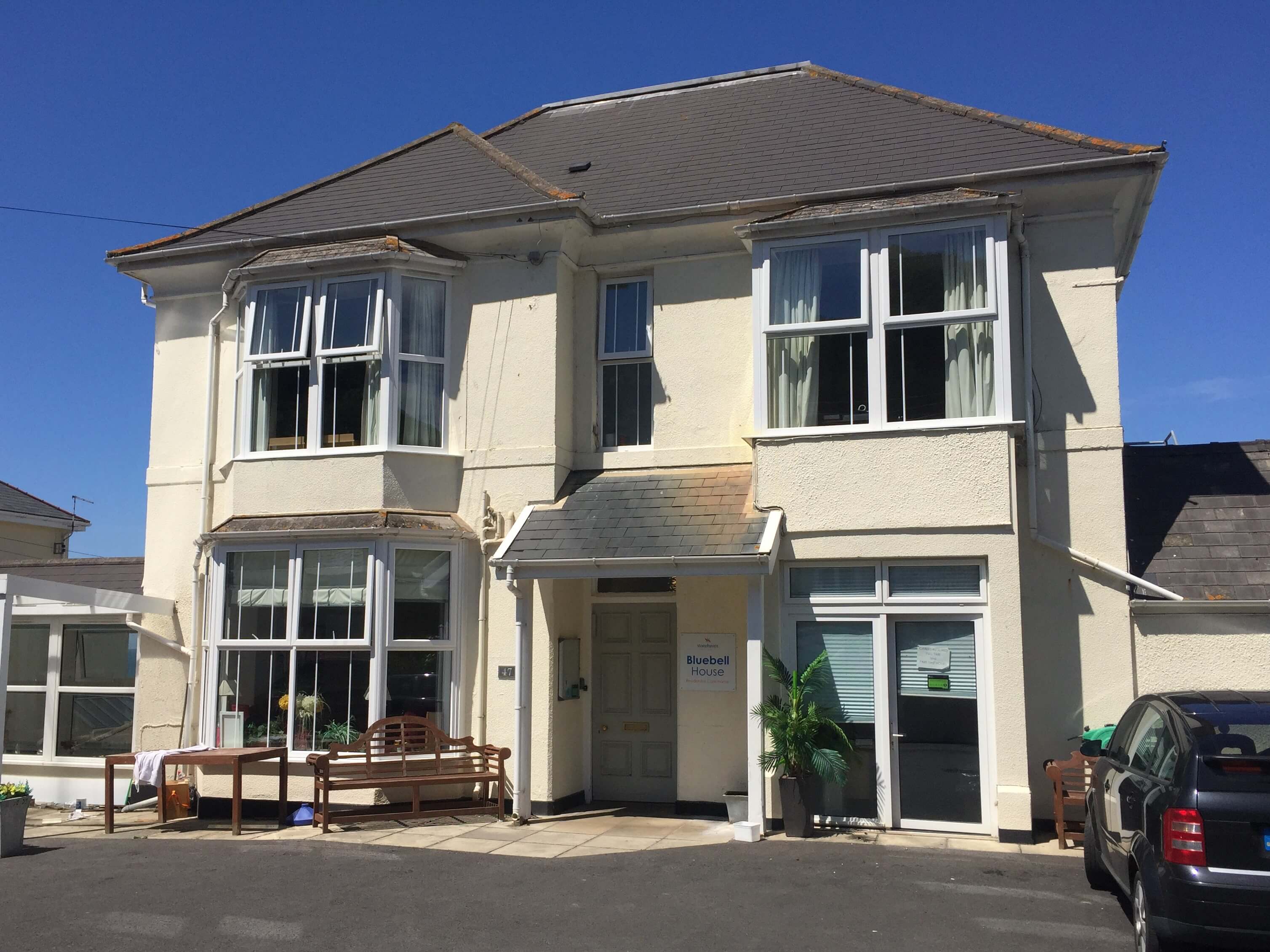 Bluebell House Front Stonehaven Residential Care Homes, Devon