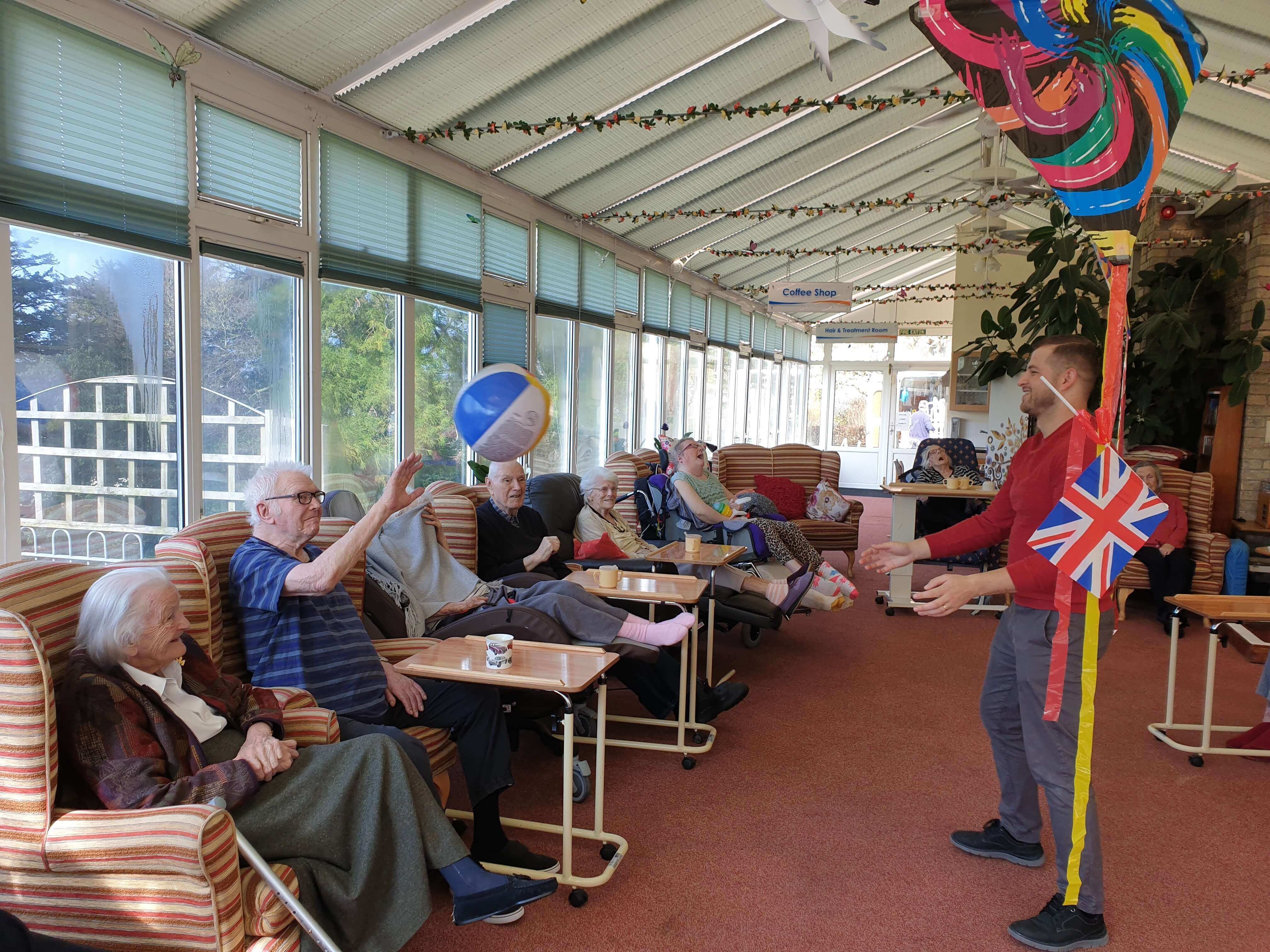 Chollacott House Beach Day Stonehaven Residential Care Homes, Devon