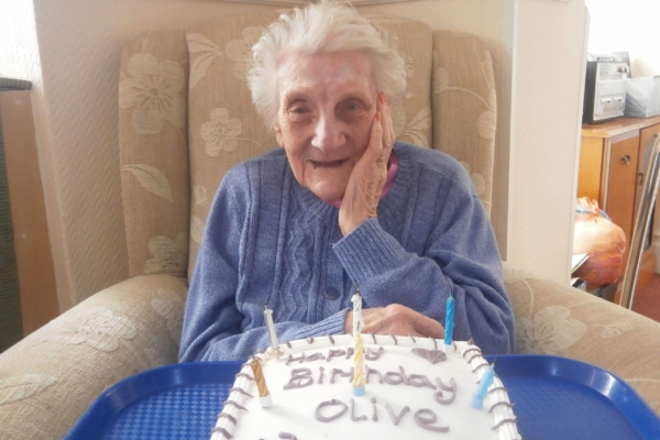 Donnington House - Olive turns 103