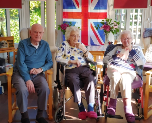 Cross Park House - VE Day Celebrations
