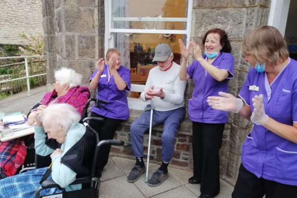 Kent House - Clapping for Carers