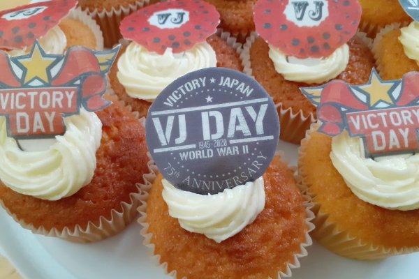 The Manor - VJ Day Cupcakes