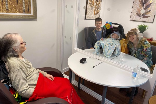 Chollacott House - Visitors baby