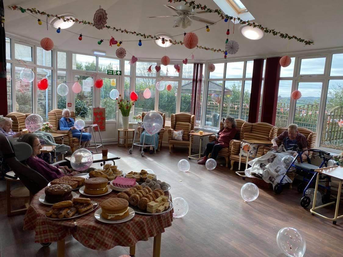 Valentine's Coffee Morning at Chollacott Stonehaven Residential Care