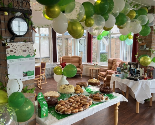 Macmillan Coffee morning at Chollacott House