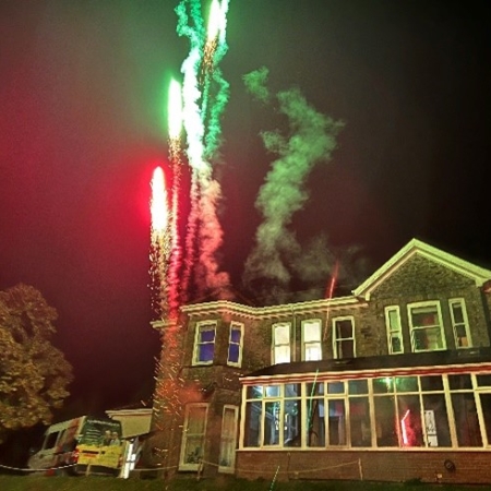 Chollacott House Fireworks