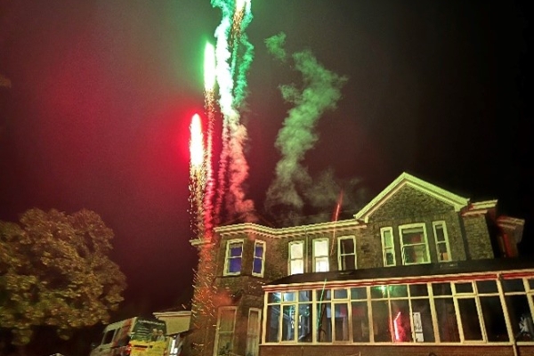 Chollacott House Fireworks